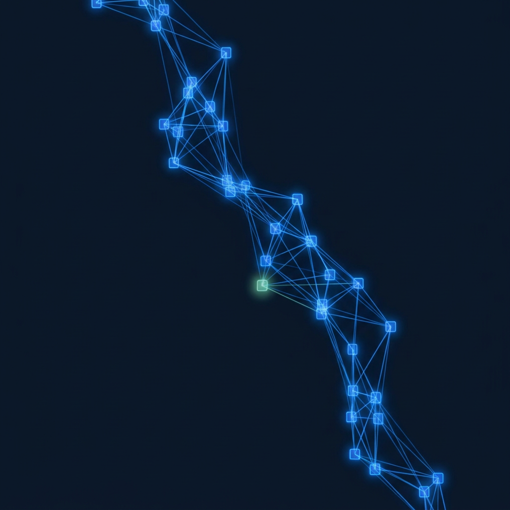 Abstract follow-up automation visualization